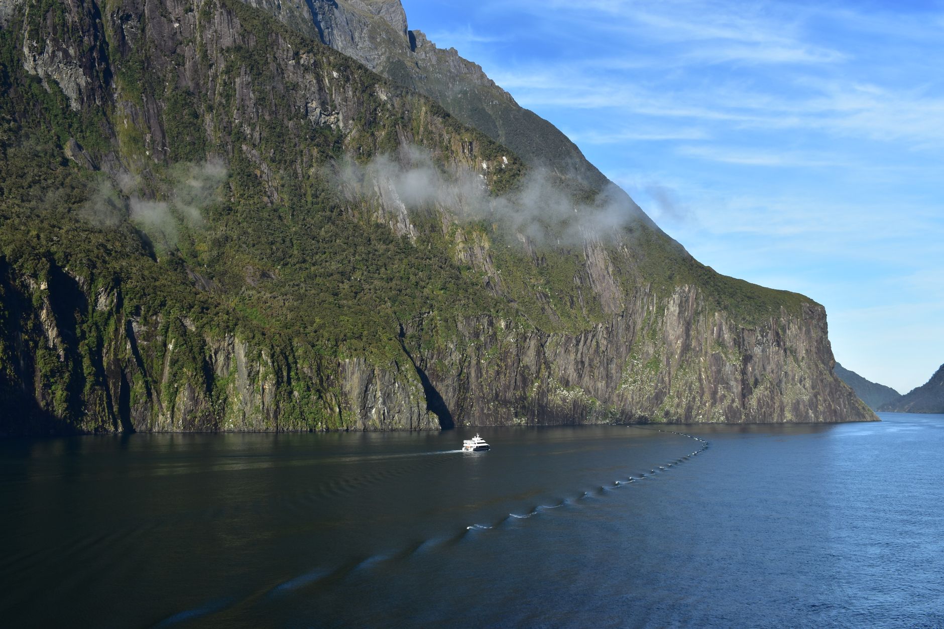 Fiordland remote cruise vessel