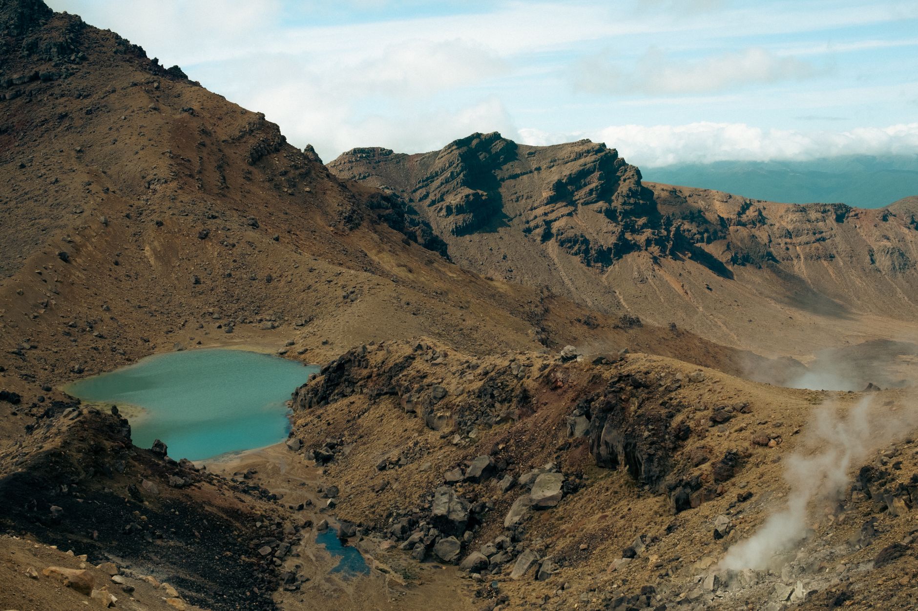 Tongariro volcanic terrain